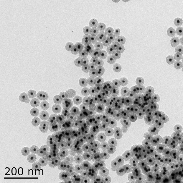 介孔二氧化硅包覆金纳米颗粒