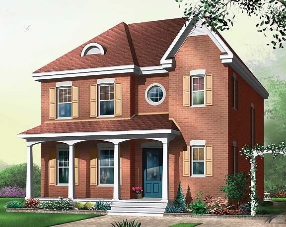 北美别墅，房型W2757